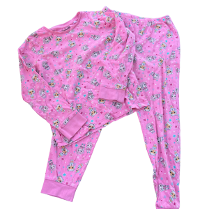 Langes Pyjama mit Figuren