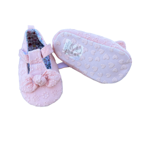 Süsse Baby-Schuhe in rosa (Grösse 20)