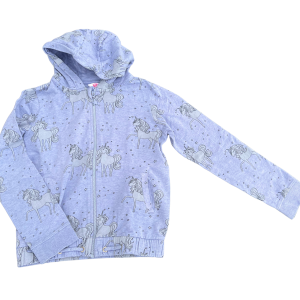 Pullover/Jäggli mit Kapuze und Reissverschluss