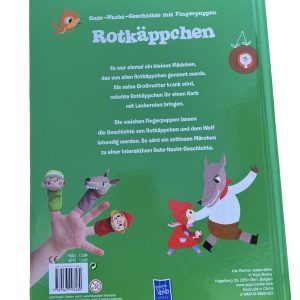 Rotkäppchen – Gute-Nacht-Geschichte mit Fingerpuppen