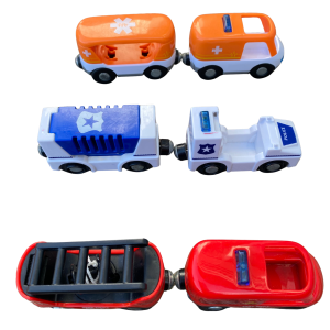 Brio-Eisenbahn Feuerwehr / Sanität / Polizei