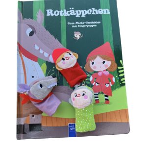 Rotkäppchen – Gute-Nacht-Geschichte mit Fingerpuppen
