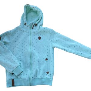 Pullover mit Kapuze und Reissverschluss