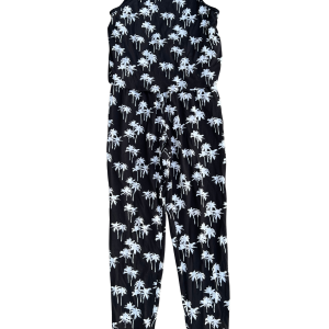 Jumpsuit/Kleid in schwarz/weiss
